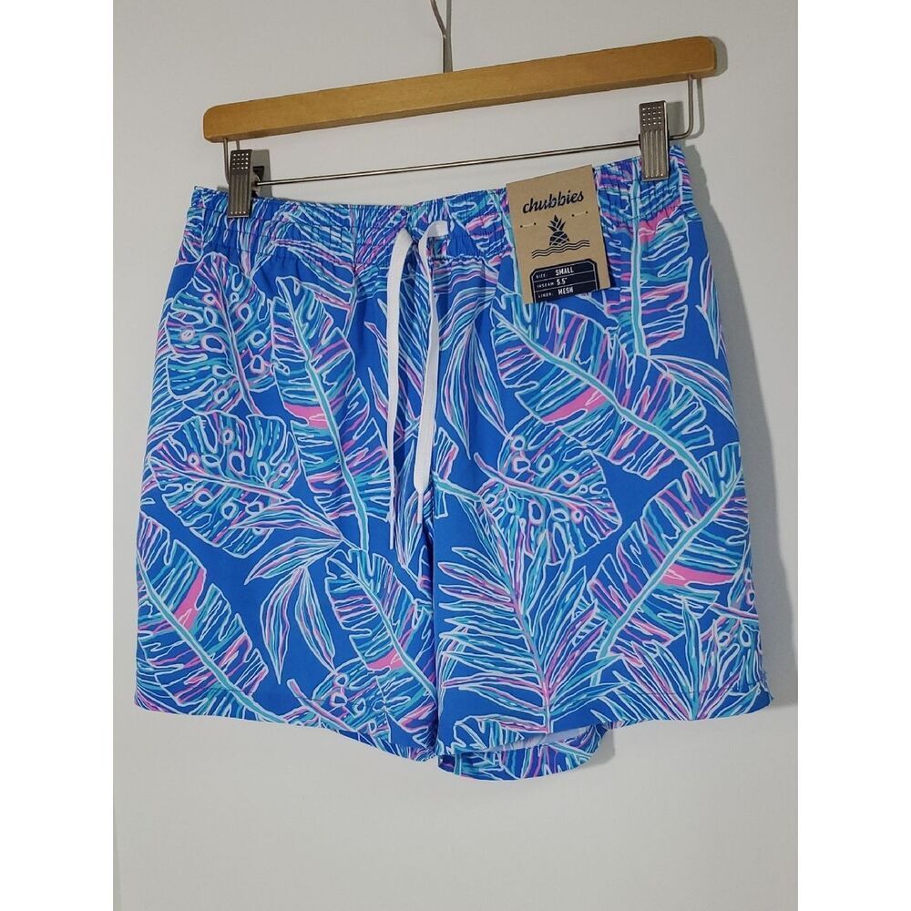 Chubbies The Cruise it or Lose it 5.5" Classic Swim Trunks Size S NWT